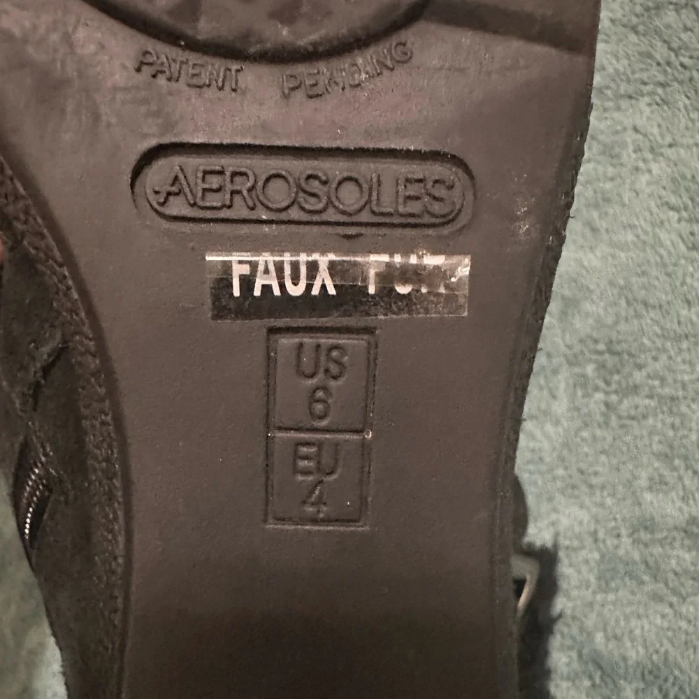 Aerosoles Suede Moto Boots 6
